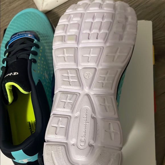 Champion Aqua and Black Running Shoes - Picture 4 of 5
